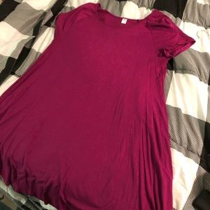 Old navy purple XL dress